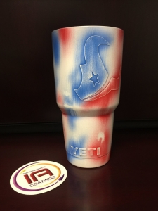 Houston Texans Yeti Cup - Cerakote