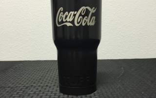 Coke and Core Power themed Tuff Cup with Cerakote.