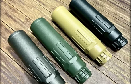 Blackstone coated suppressors for CGS by IA Coatings.