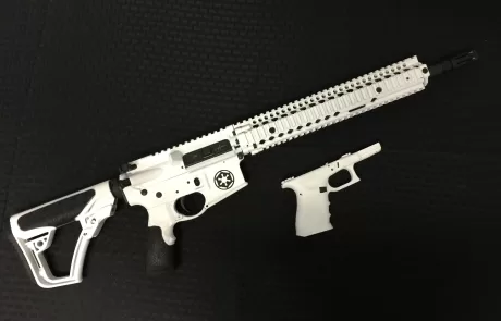 Daniel Defense and Glock coated in Star Wars Theme with Cerakote by IA Coatings