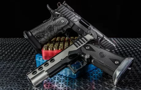 STI 2011 Pistols coated in IA Coatings Blackstone and Graphene
