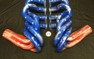 Ceramic coated headers for King Krunch
